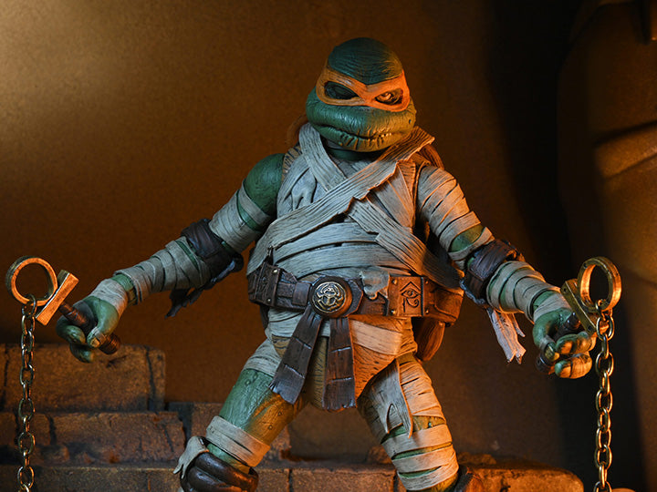 Neca Ninja Teenage Mutant Ninja Turtles Ultimate Michelangelo as The Mummy (In Stock)