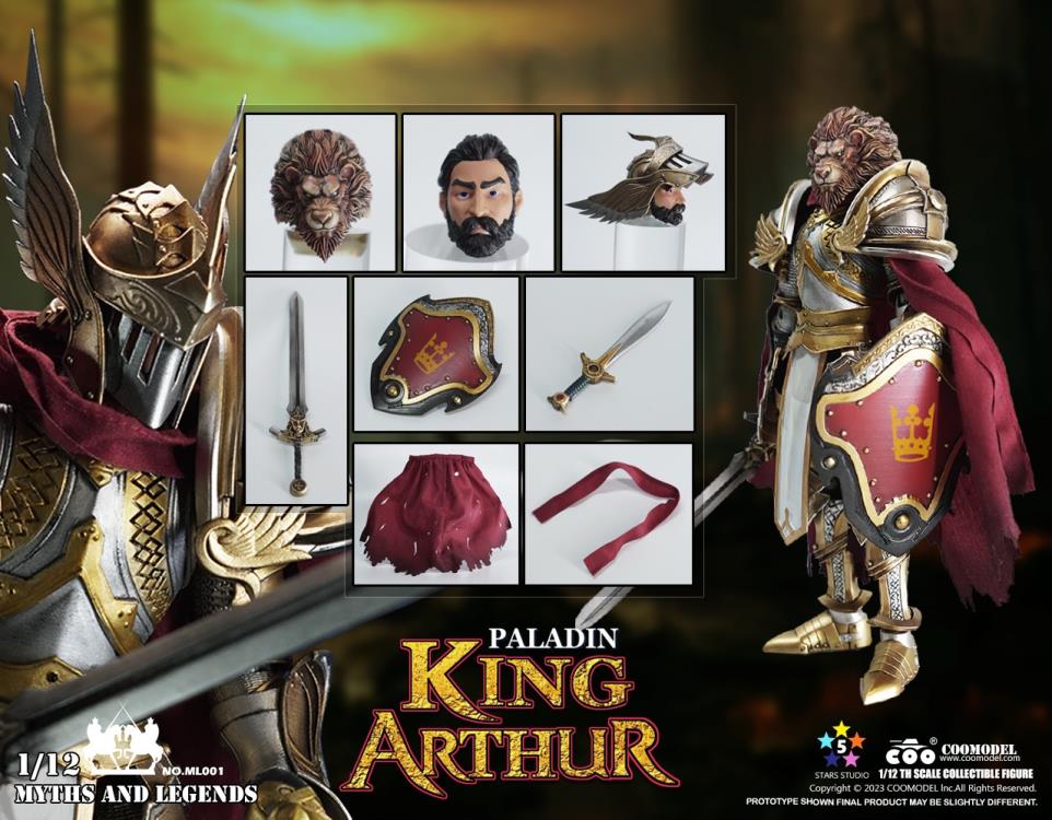 (Pre-Order) COOMODEL 1/12 Myth and Legend ML001 King Arthur