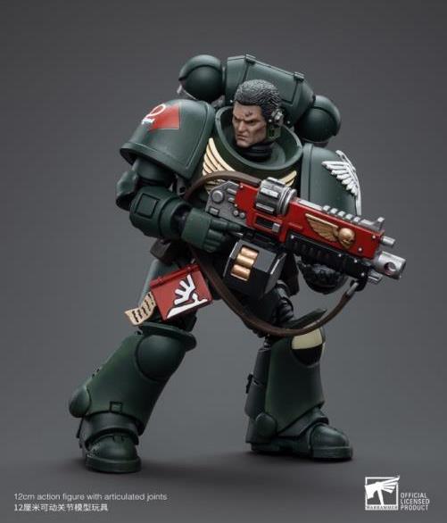 Warhammer 40k Dark Angels Intercessors Brother Asharr 1/18 Scale Figure (In Stock)