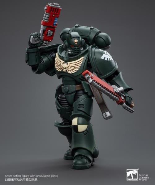 Warhammer 40k Dark Angels Intercessors Sergeant Caslan 1/18 Scale Figure (In Stock)