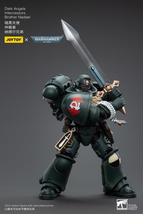 Warhammer 40k Dark Angels Intercessors Brother Nadael 1/18 Scale Figure (In Stock)