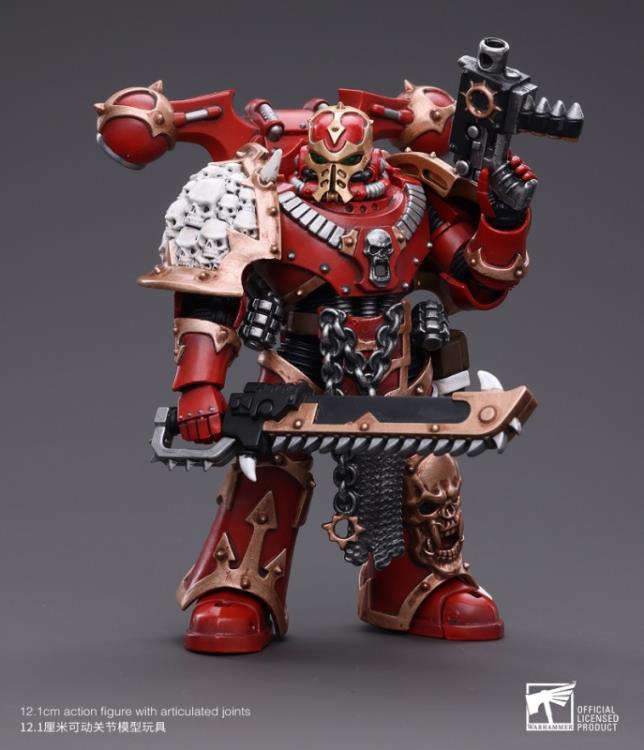 Warhammer 40K Chaos Space Marines Crimson Slaughter Brother Maganar 1/18 Scale Figure (In Stock)