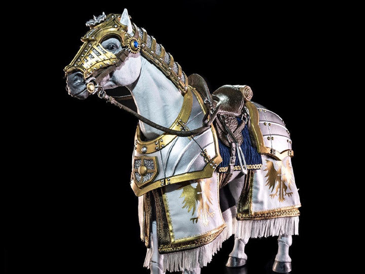 Mythic Legions: Necronominus Bishop (Sir Gideon Heavensbrand’s Horse) Figure (In Stock)
