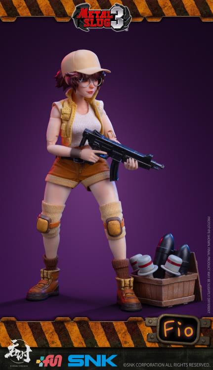 (Pre-Order) Tunshi Studio Metal Slug 3 Fiolina Germi 1/12 Scale Figure