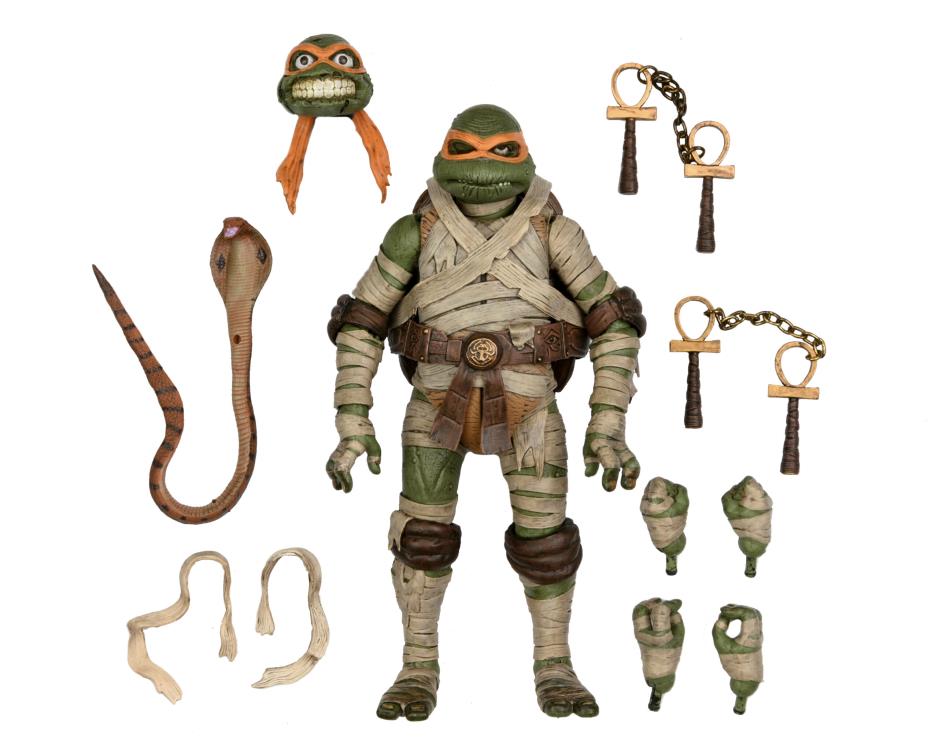 Neca Ninja Teenage Mutant Ninja Turtles Ultimate Michelangelo as The Mummy (In Stock)