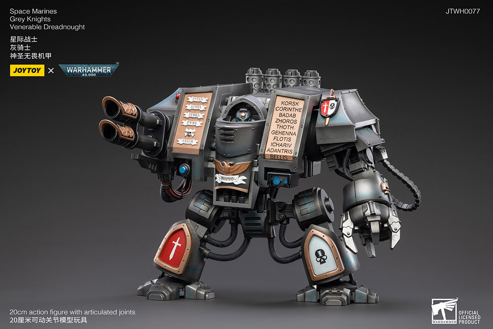 Warhammer 40K Grey Knights Venerable Dreadnought 1/18 Scale Figure (In Stock)