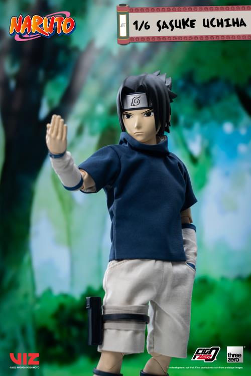 (Pre-Order) Threezero Naruto FigZero Sasuke Uchiha 1/6 Scale Collectible Figure