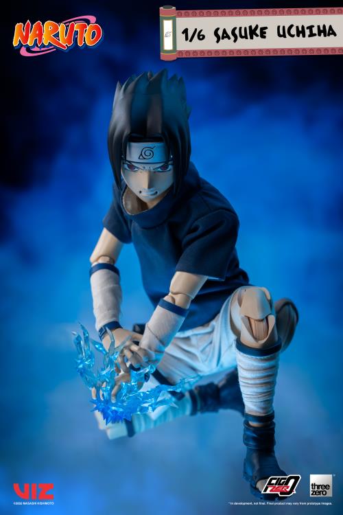 (Pre-Order) Threezero Naruto FigZero Sasuke Uchiha 1/6 Scale Collectible Figure