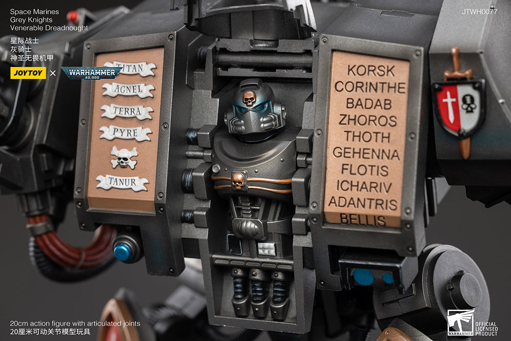 Warhammer 40K Grey Knights Venerable Dreadnought 1/18 Scale Figure (In Stock)