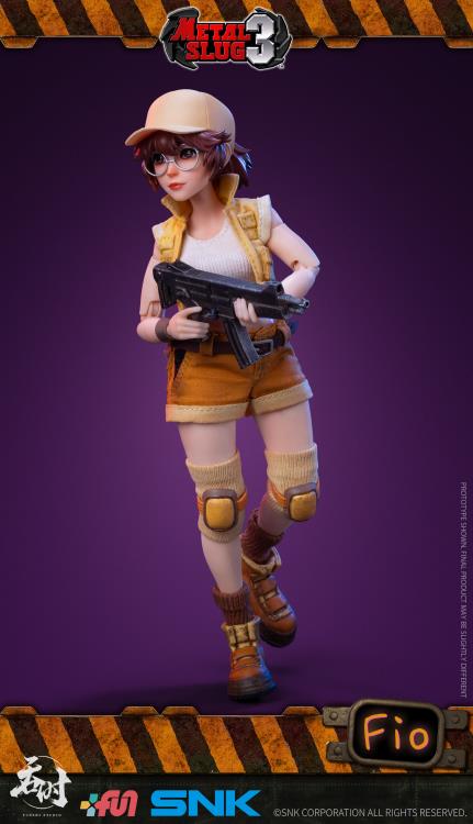 (Pre-Order) Tunshi Studio Metal Slug 3 Fiolina Germi 1/12 Scale Figure