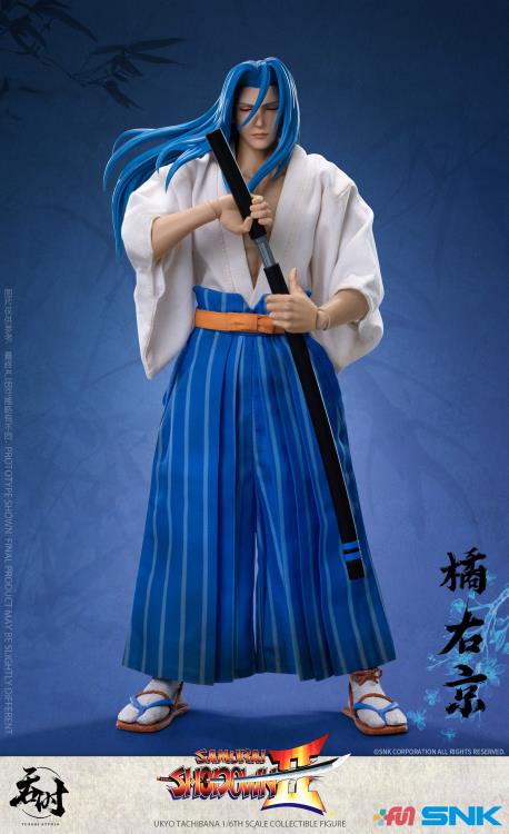 (Pre-Order) Tunshi Studio Samurai Shodown II Ukyo Tachibana 1/6 Scale Figure