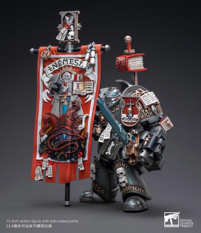 Warhammer 40K Grey Knights Terminator Retius Akantar 1/18 Scale Figure (In Stock)