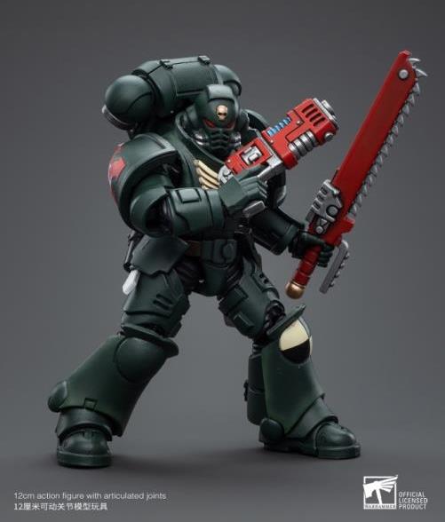 Warhammer 40k Dark Angels Intercessors Sergeant Caslan 1/18 Scale Figure (In Stock)