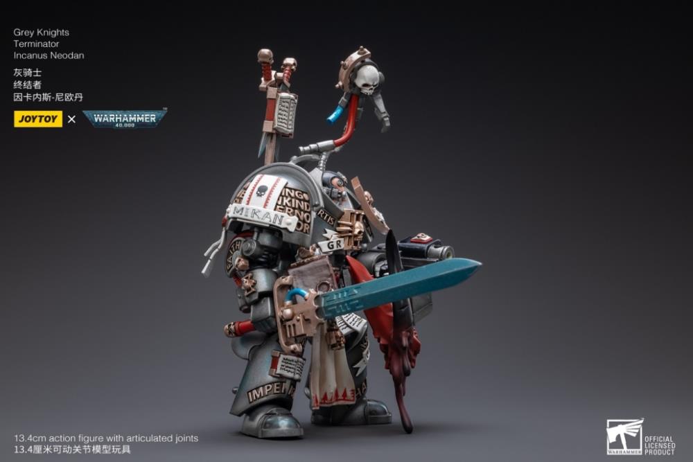 Warhammer 40K Grey Knights Terminator Incanus Neodan 1/18 Scale Figure (In Stock)