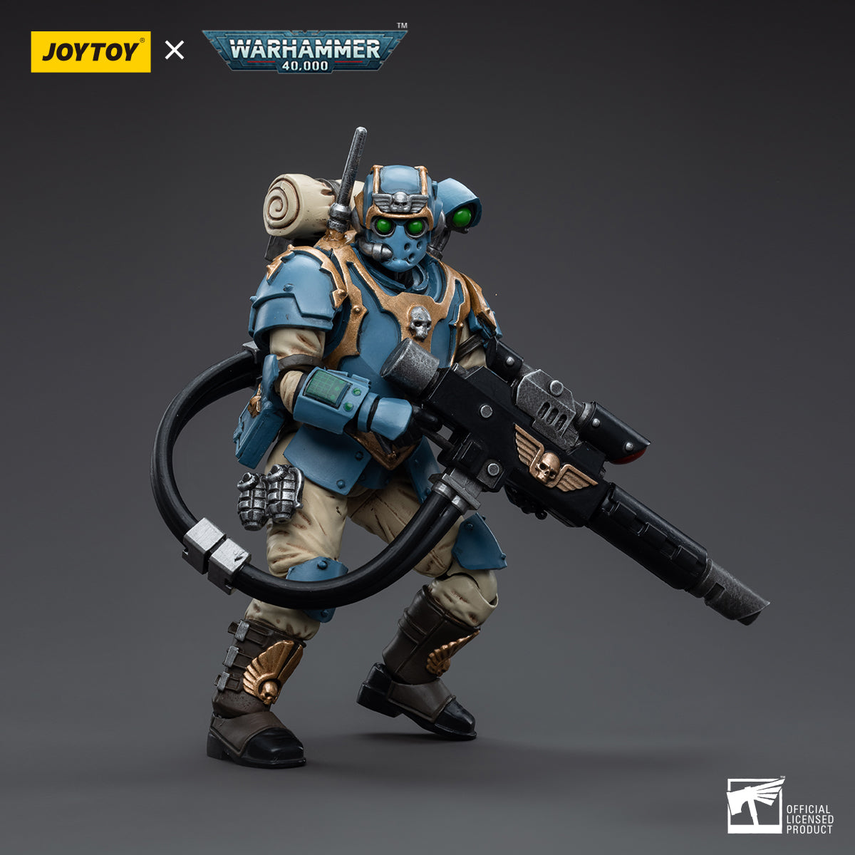 Warhammer 40k Astra Militarum Tempestus Scions Squad 55th Kappic Eagles Tempestus Scion 1 1/18 Scale Figure (In Stock)