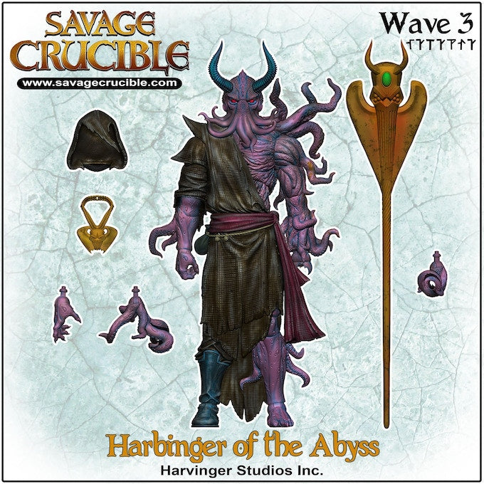 (Pre-Order) Harvinger Studios Savage Crucible Wave 3 Harbinger of the Abyss