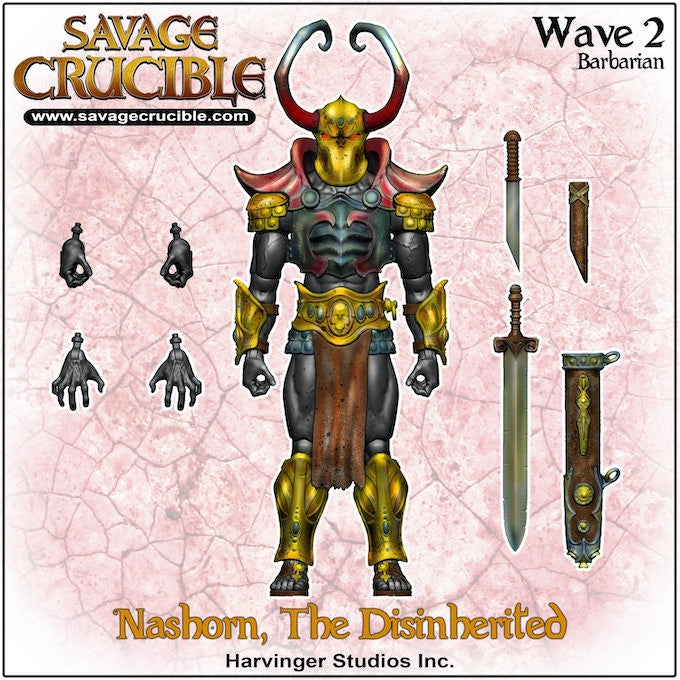 Harvinger Studios Savage Crucible Wave 2 Nashorn, The Disinherited