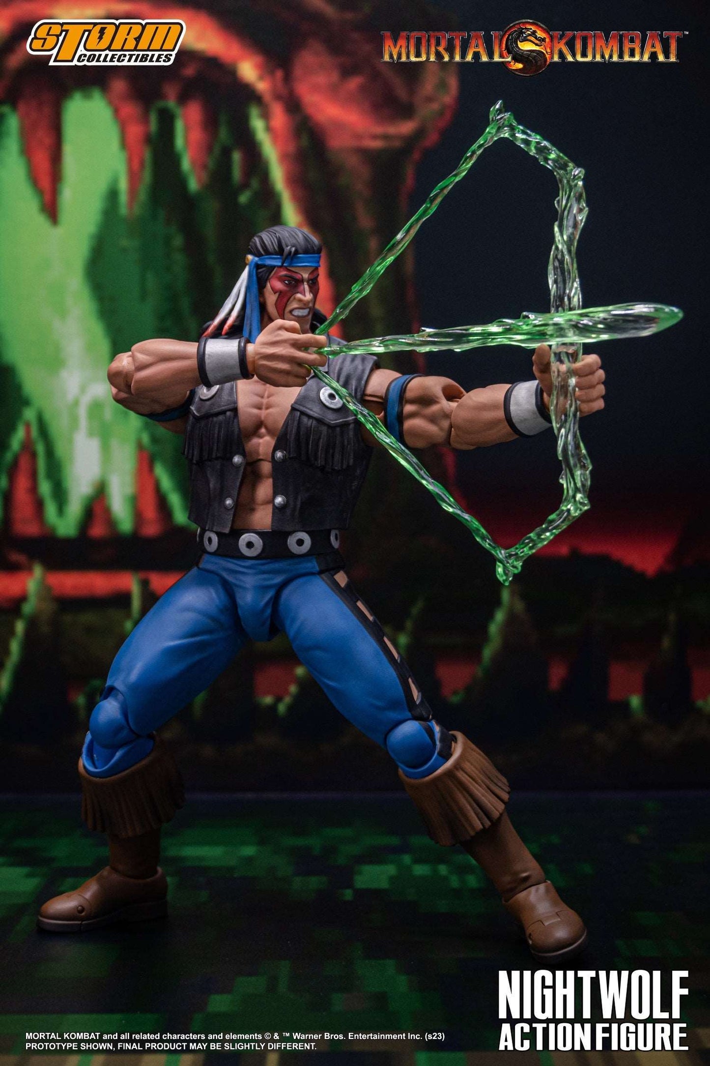 (Pre-Order) Storm Toys Mortal Kombat Nightwolf 1/12 Scale