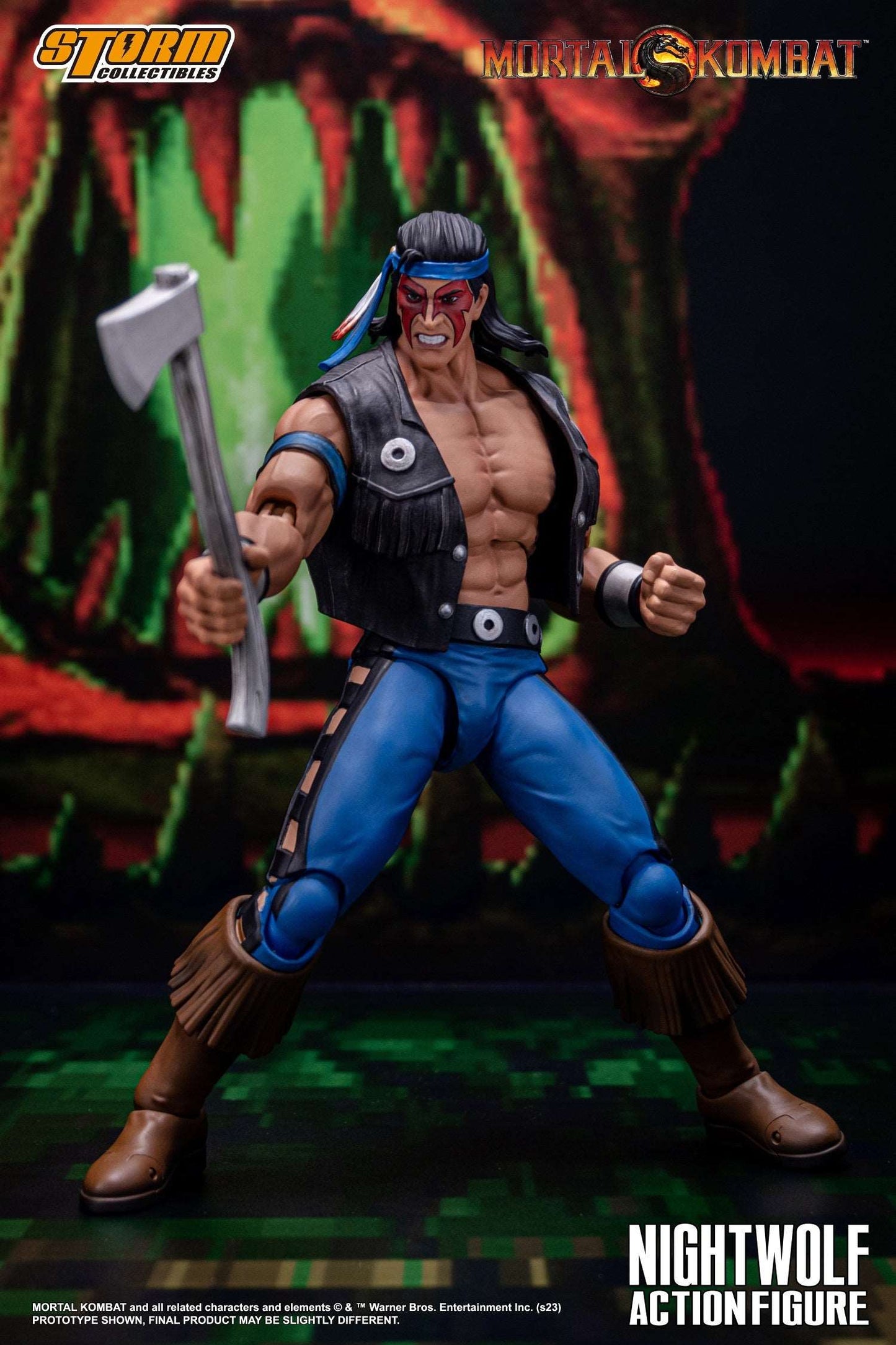 (Pre-Order) Storm Toys Mortal Kombat Nightwolf 1/12 Scale