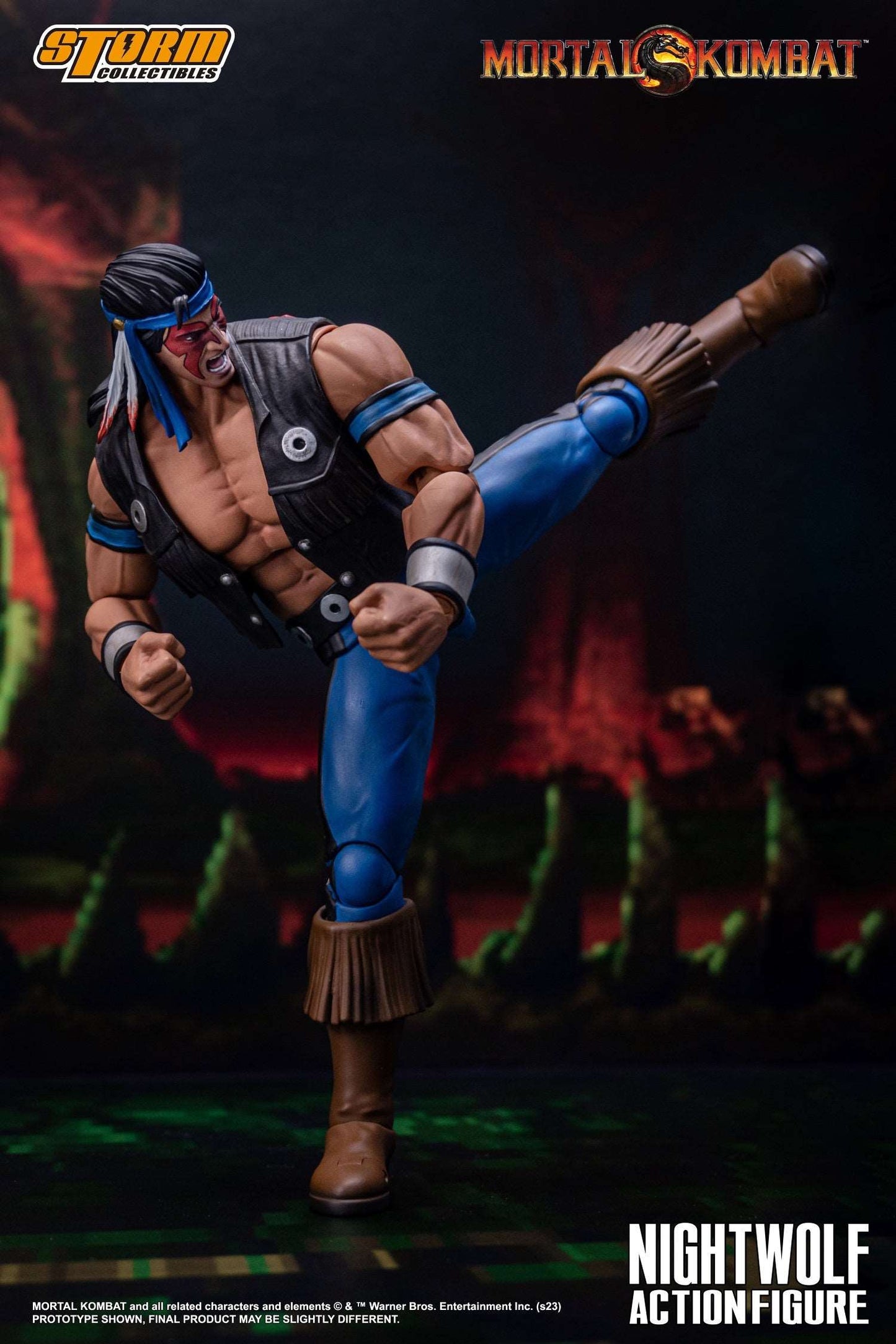 (Pre-Order) Storm Toys Mortal Kombat Nightwolf 1/12 Scale