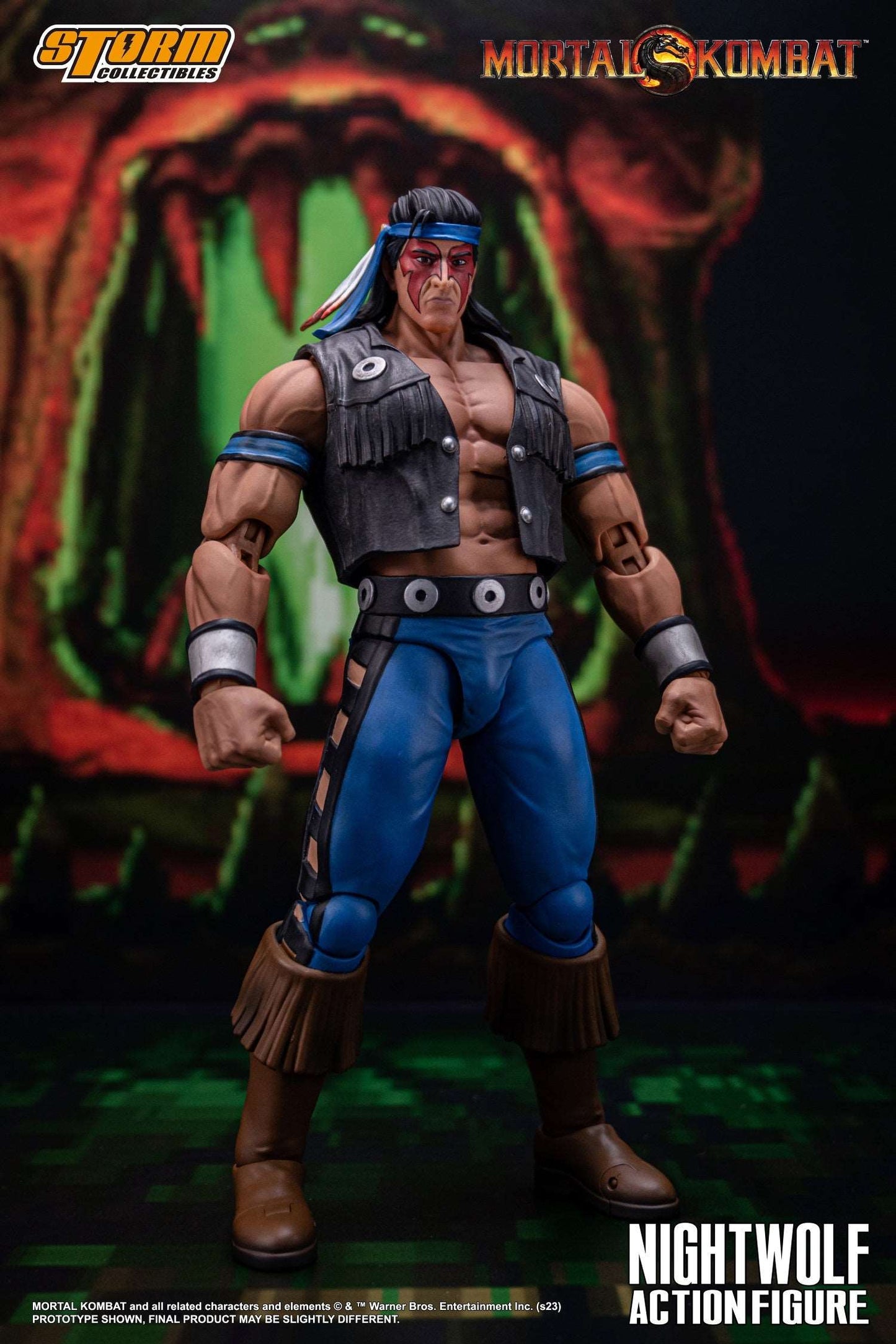 (Pre-Order) Storm Toys Mortal Kombat Nightwolf 1/12 Scale