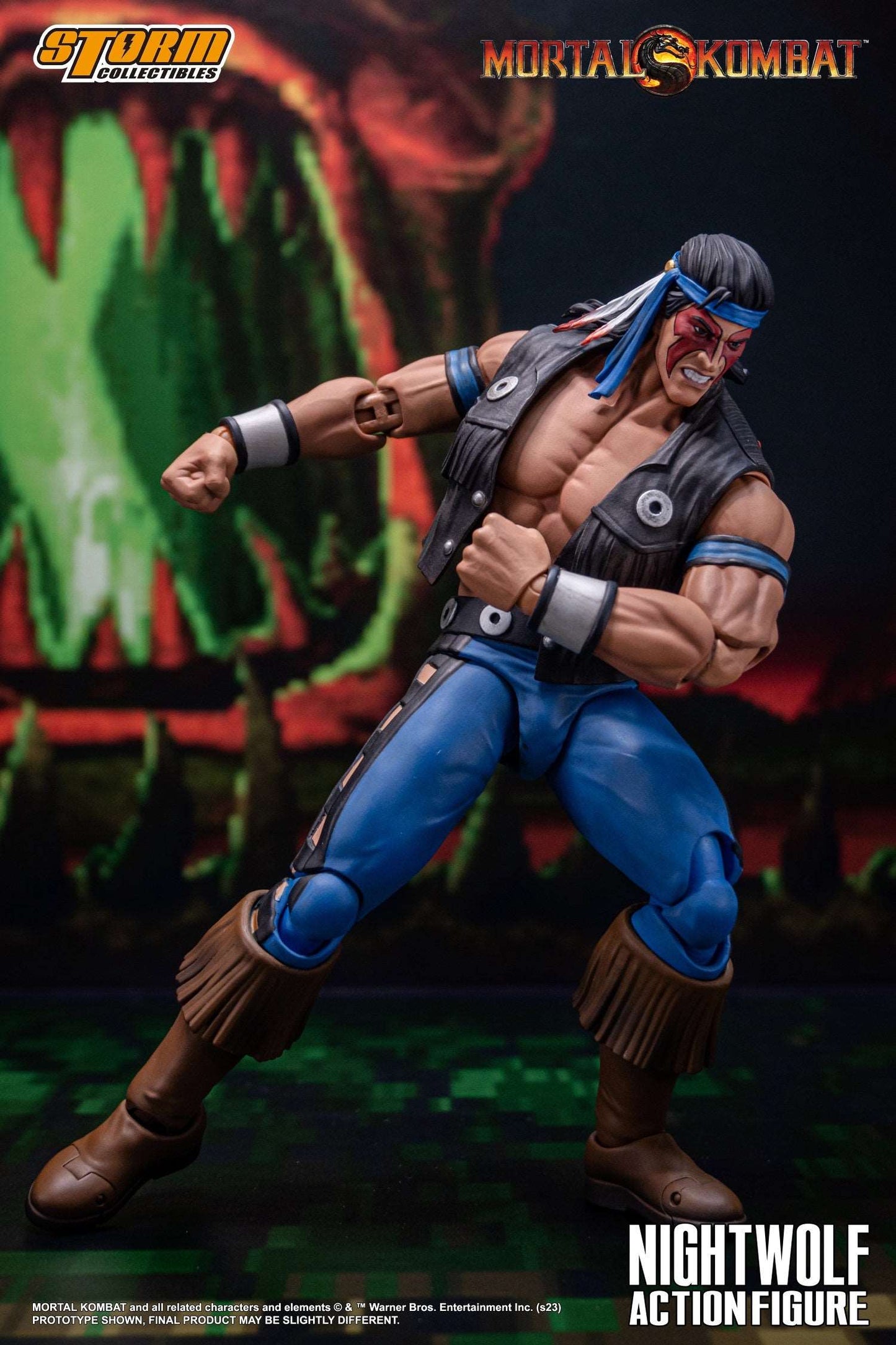(Pre-Order) Storm Toys Mortal Kombat Nightwolf 1/12 Scale