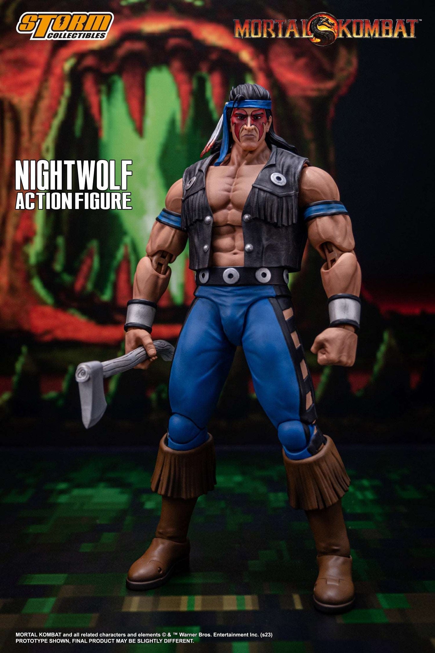 (Pre-Order) Storm Toys Mortal Kombat Nightwolf 1/12 Scale