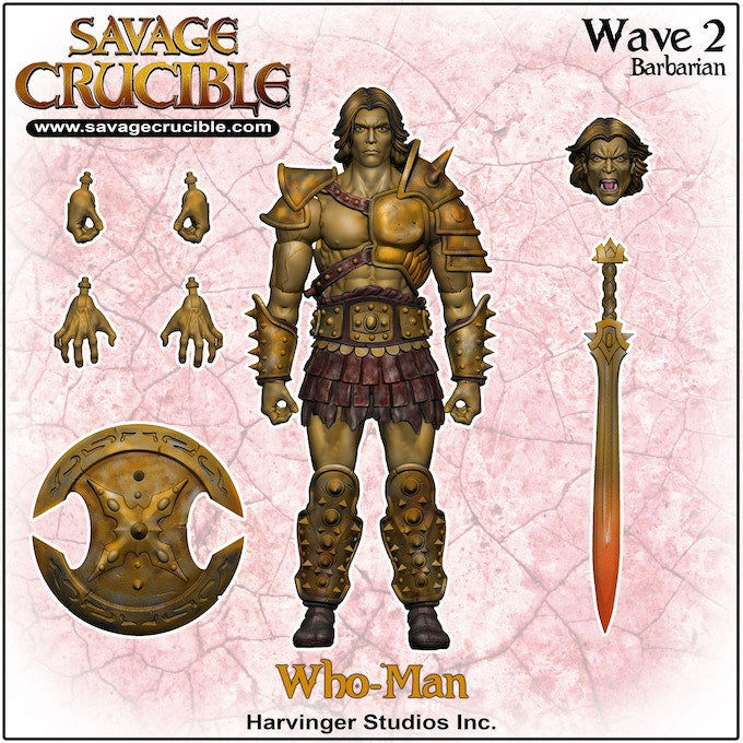 Harvinger Studios Savage Crucible Wave 2 Who-Man