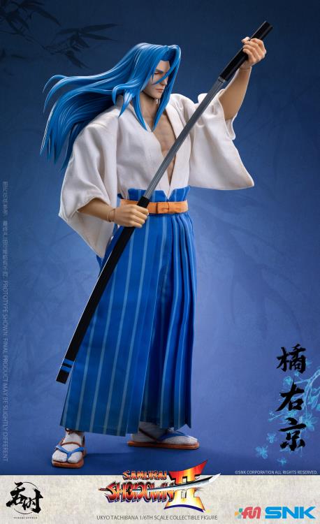 (Pre-Order) Tunshi Studio Samurai Shodown II Ukyo Tachibana 1/6 Scale Figure
