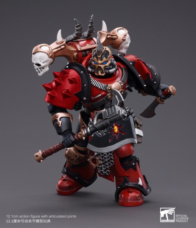 Warhammer 40K Chaos Space Marines Red Corsairs Exalted Champion Gotor the Blade 1/18 Scale Figure (In Stock)