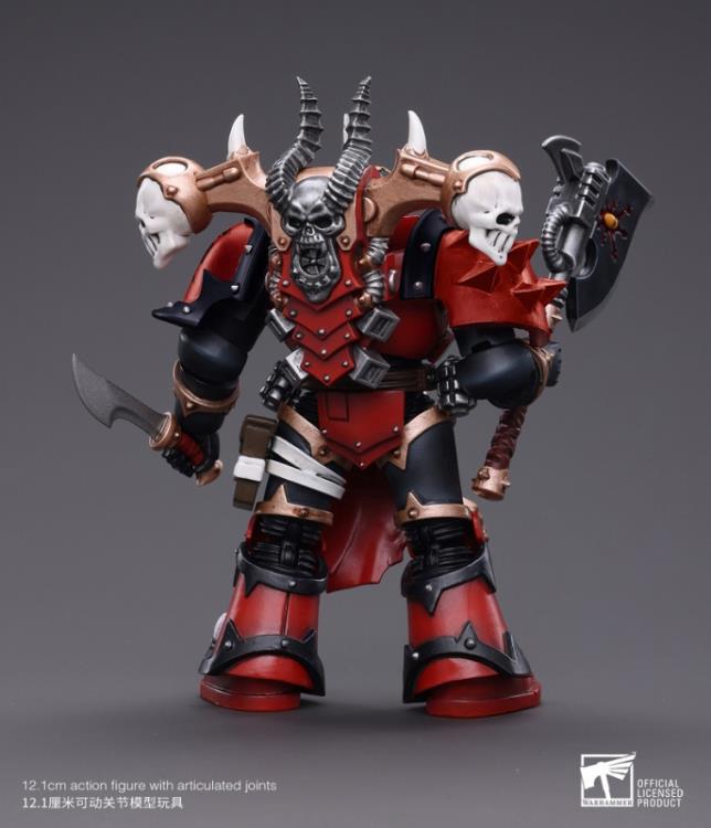Warhammer 40K Chaos Space Marines Red Corsairs Exalted Champion Gotor the Blade 1/18 Scale Figure (In Stock)