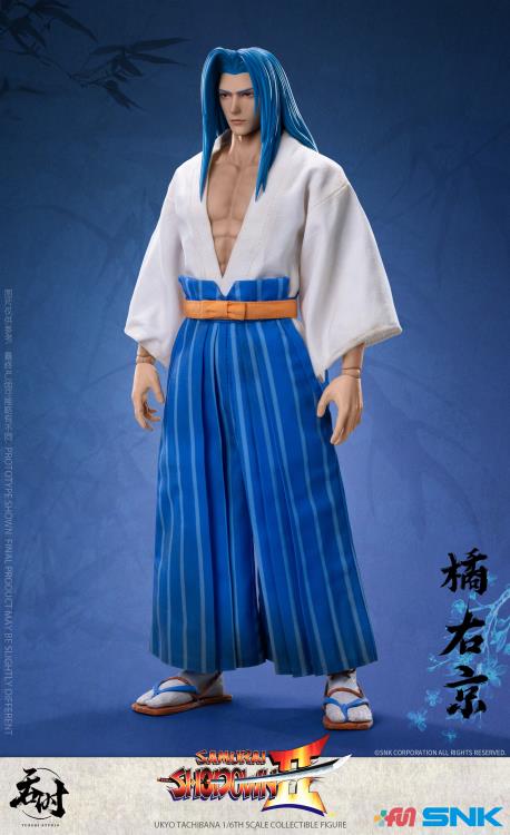 (Pre-Order) Tunshi Studio Samurai Shodown II Ukyo Tachibana 1/6 Scale Figure