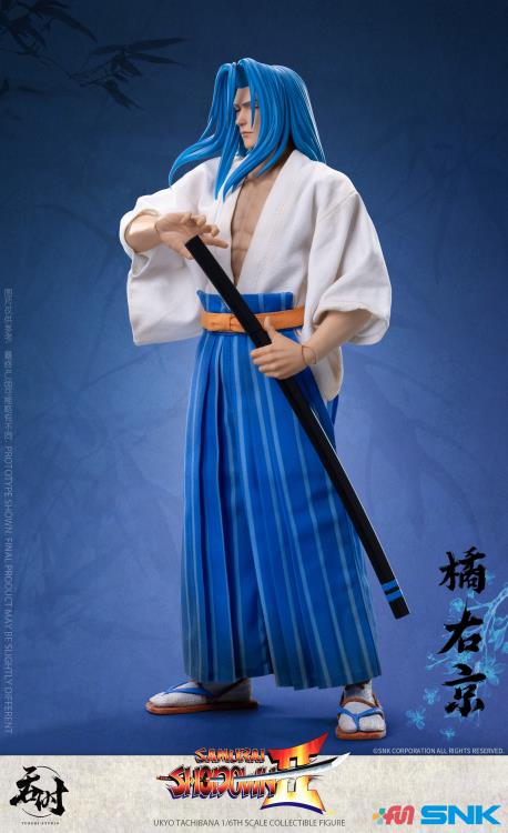 (Pre-Order) Tunshi Studio Samurai Shodown II Ukyo Tachibana 1/6 Scale Figure