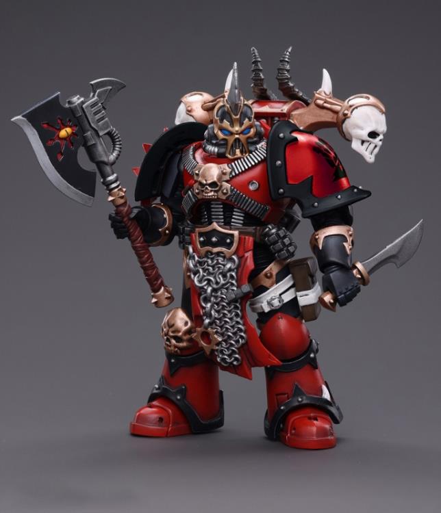Warhammer 40K Chaos Space Marines Red Corsairs Exalted Champion Gotor the Blade 1/18 Scale Figure (In Stock)