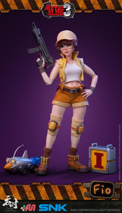 (Pre-Order) Tunshi Studio Metal Slug 3 Fiolina Germi 1/12 Scale Figure