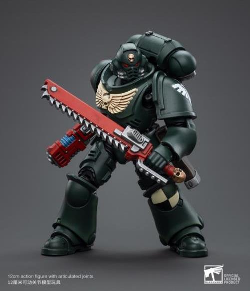 Warhammer 40k Dark Angels Intercessors Sergeant Caslan 1/18 Scale Figure (In Stock)
