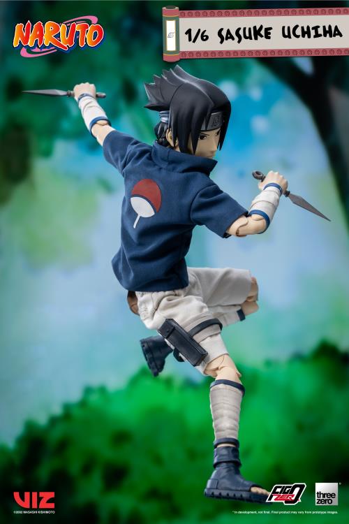 (Pre-Order) Threezero Naruto FigZero Sasuke Uchiha 1/6 Scale Collectible Figure