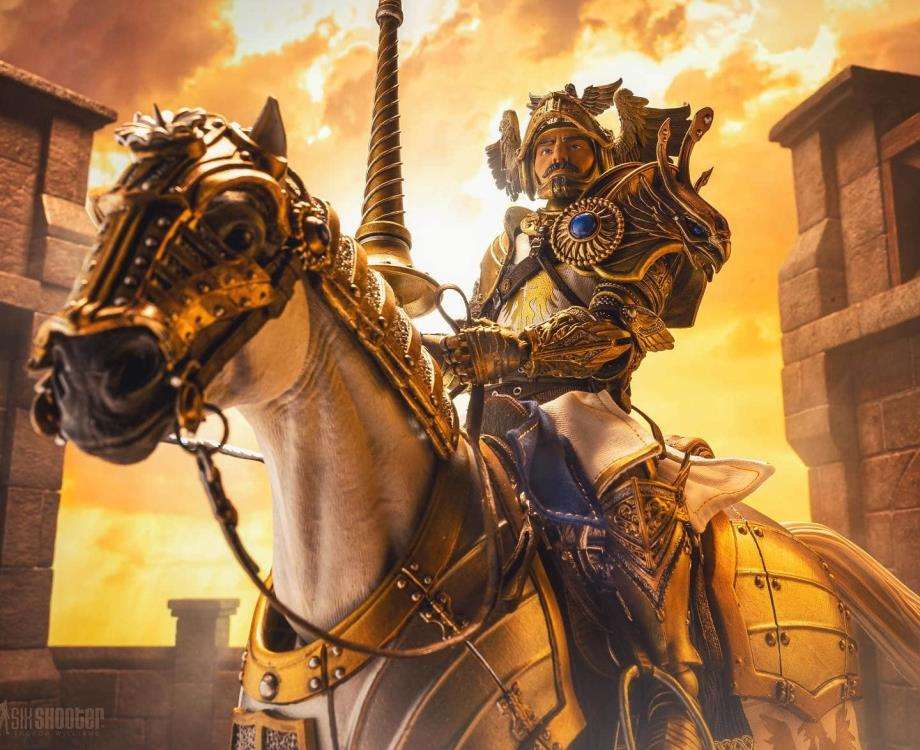 (Pre-Order) Mythic Legions: Necronominus Bishop (Sir Gideon Heavensbrand’s Horse) Figure