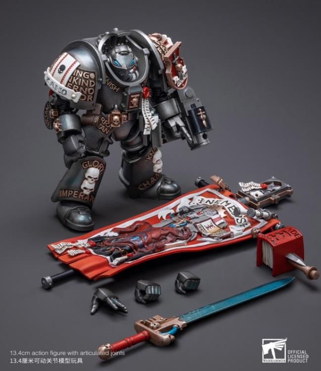 Warhammer 40K Grey Knights Terminator Retius Akantar 1/18 Scale Figure (In Stock)