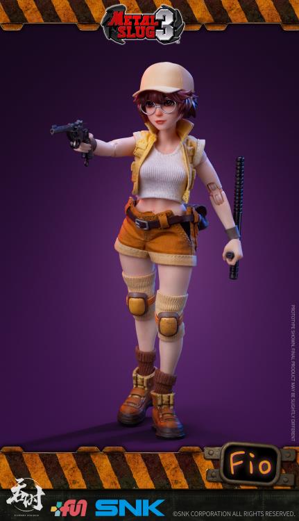 (Pre-Order) Tunshi Studio Metal Slug 3 Fiolina Germi 1/12 Scale Figure