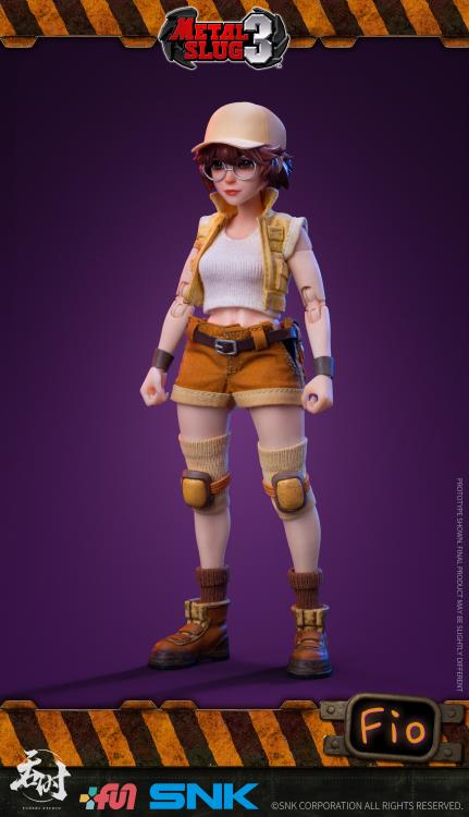 (Pre-Order) Tunshi Studio Metal Slug 3 Fiolina Germi 1/12 Scale Figure