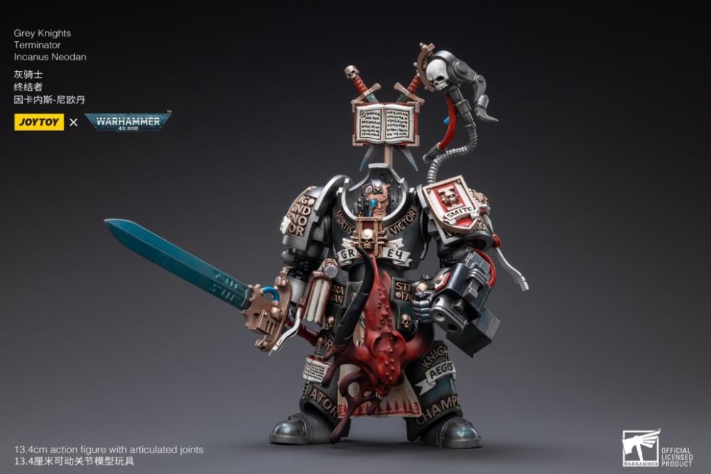 Warhammer 40K Grey Knights Terminator Incanus Neodan 1/18 Scale Figure (In Stock)
