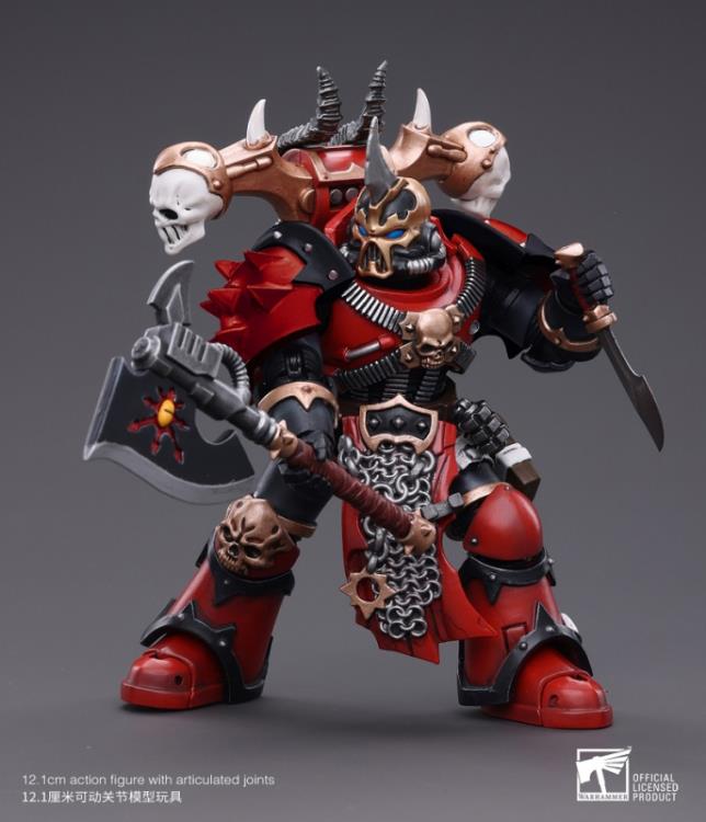 Warhammer 40K Chaos Space Marines Red Corsairs Exalted Champion Gotor the Blade 1/18 Scale Figure (In Stock)
