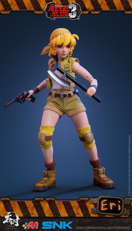 (Pre-Order) Tunshi Studio Metal Slug 3 Eri Kasamoto 1/12 Scale Figure