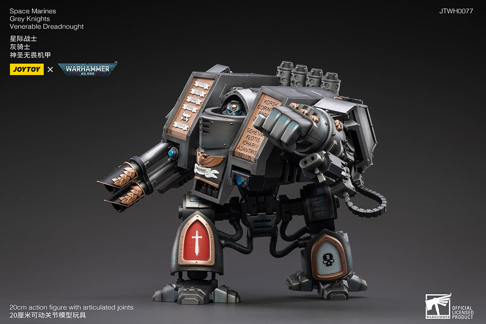 Warhammer 40K Grey Knights Venerable Dreadnought 1/18 Scale Figure (In Stock)