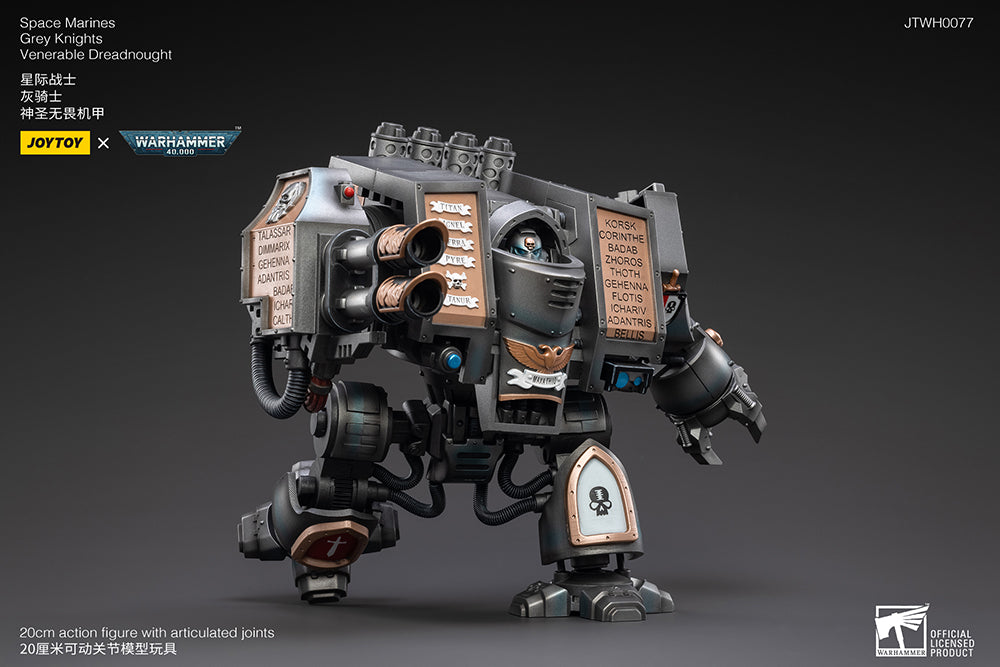 Warhammer 40K Grey Knights Venerable Dreadnought 1/18 Scale Figure (In Stock)