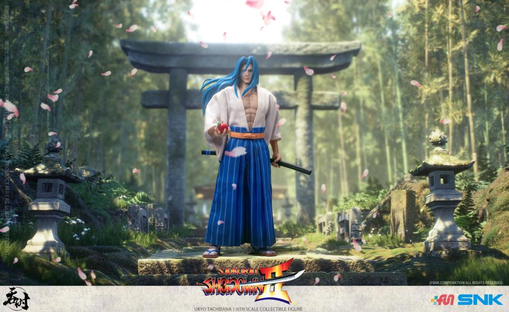 (Pre-Order) Tunshi Studio Samurai Shodown II Ukyo Tachibana 1/6 Scale Figure
