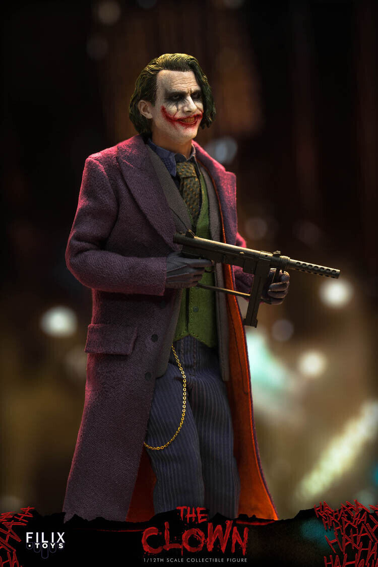 (Pre-Order) Filix Toys FX004 Heath Ledger Joker 1/12 Action Figure