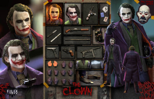 (Pre-Order) Filix Toys FX004 Heath Ledger Joker 1/12 Action Figure