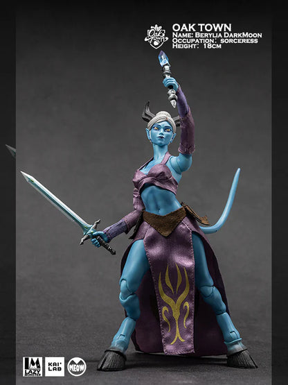 (Pre-Order) Lazy Monster Studio Oak Town 1/12 Darkmoon Assassin and Sorceress